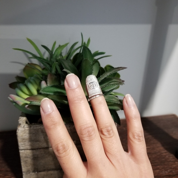 💎STERLING SILVER UNIQUE NAIL RING - Picture 8 of 8